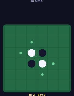 Reversi 6×6